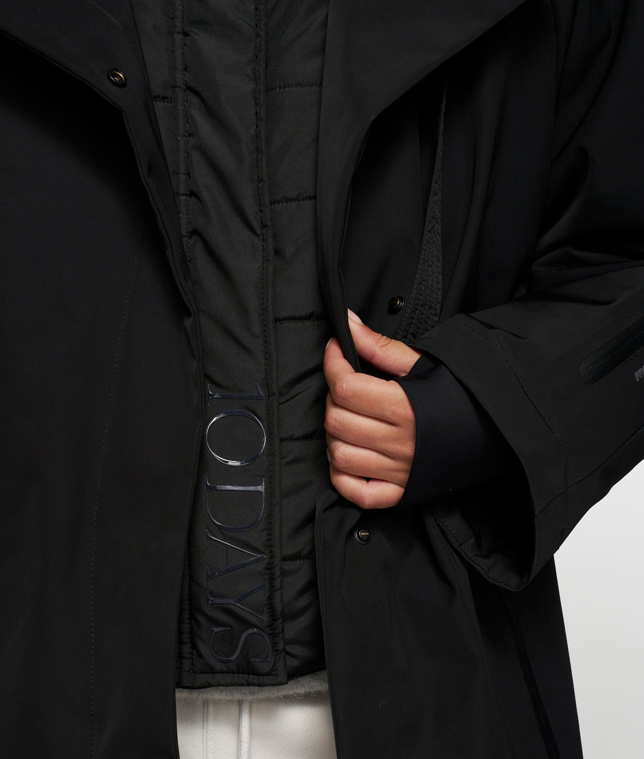 the cool coat | black