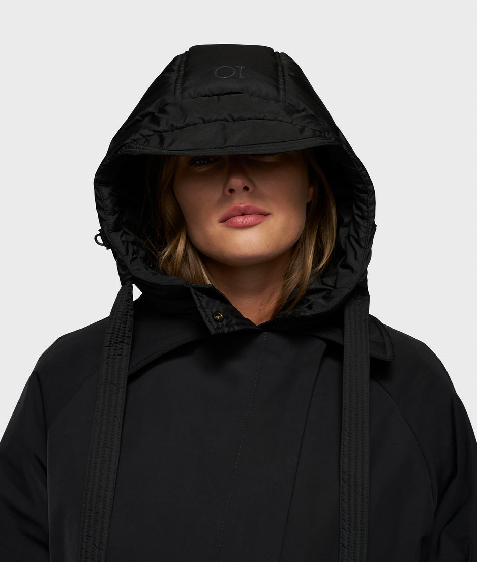 the cool coat | black