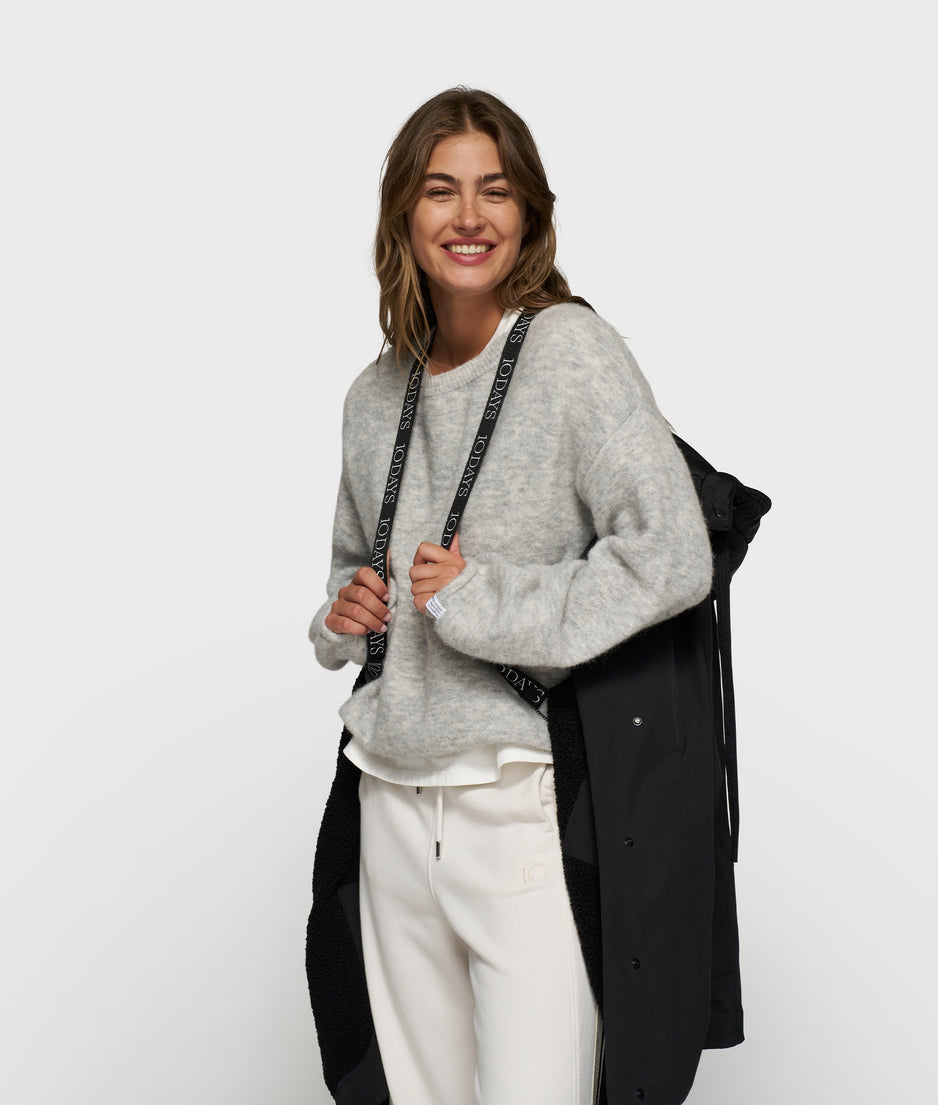 the cool coat | black