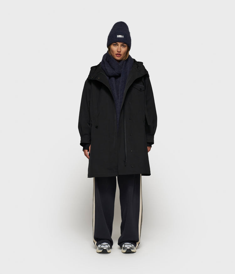 the famous raincoat | black