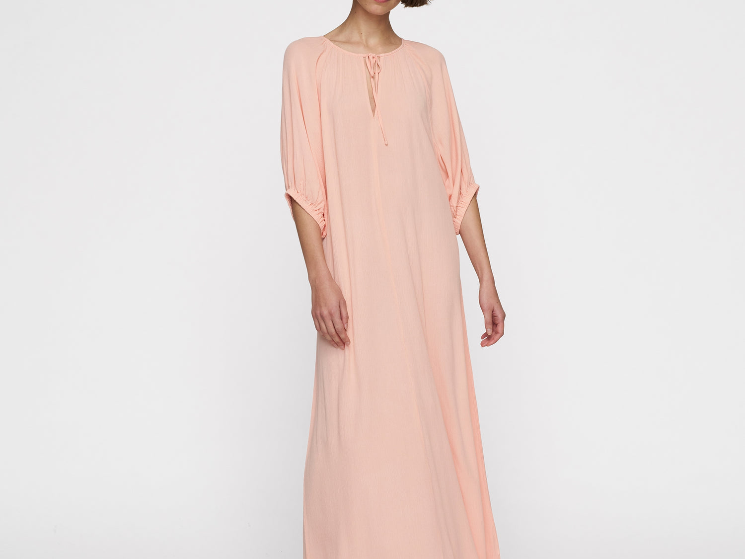 maxi dress | peach