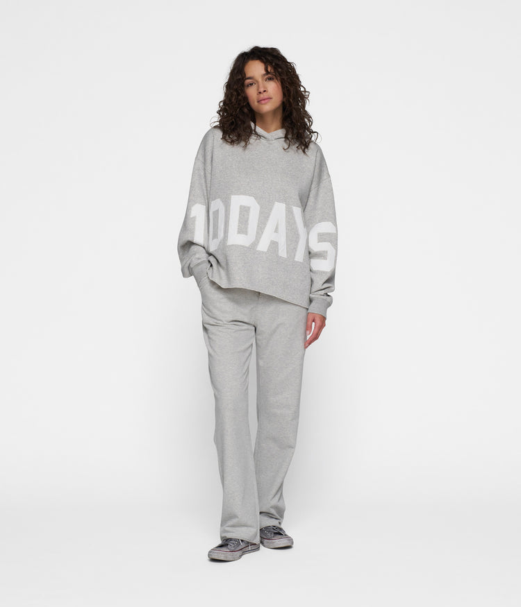 THE STRAIGHT JOGGER | light grey melee