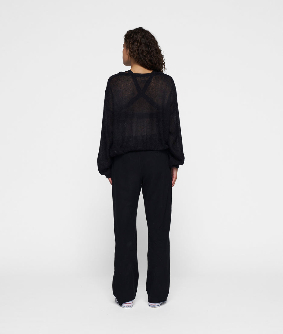 THE STRAIGHT JOGGER | black