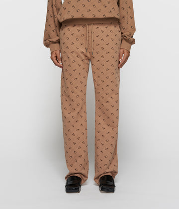 straight jogger monogram | fudge