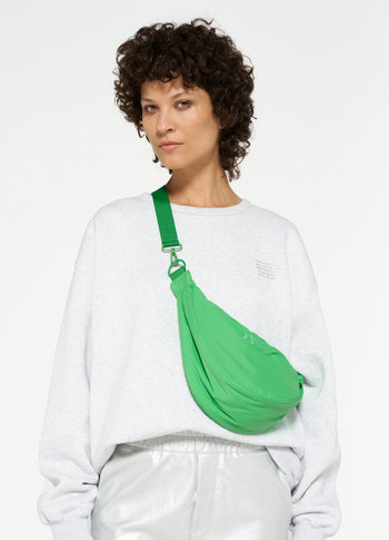 moon bag | apple green