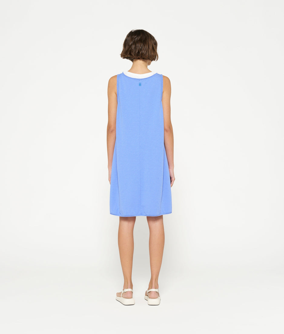 beach dress | blue bell