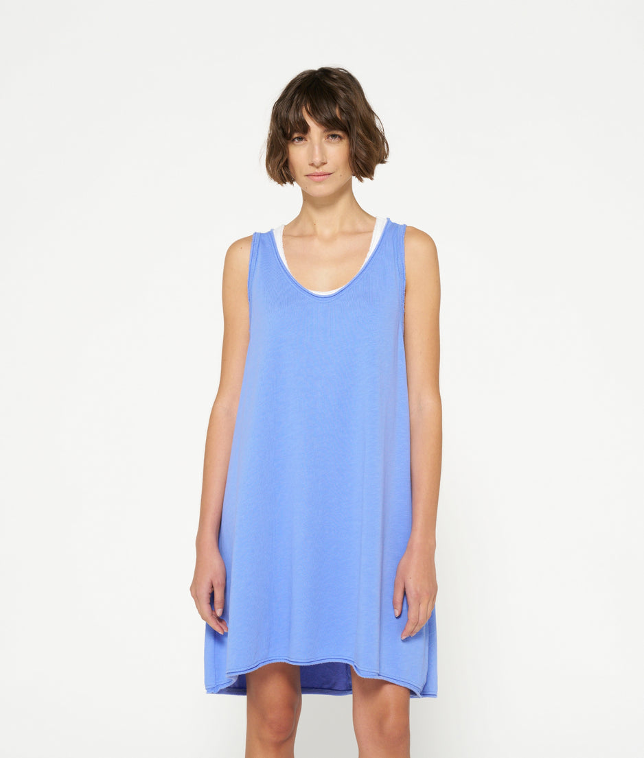 beach dress | blue bell