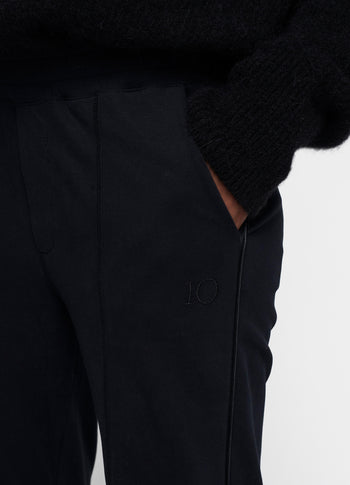 flared pants | black