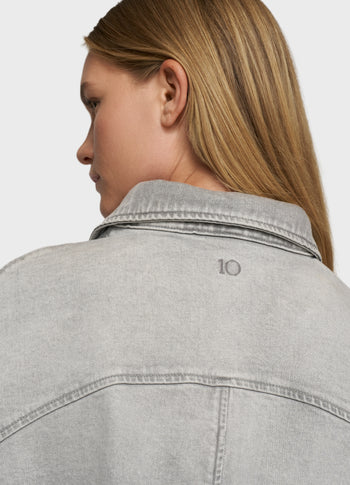 shirt denim | grey wash