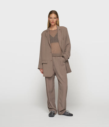 flowy pants lyocell | moonrock