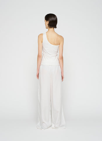 flowy woven pants | ecru