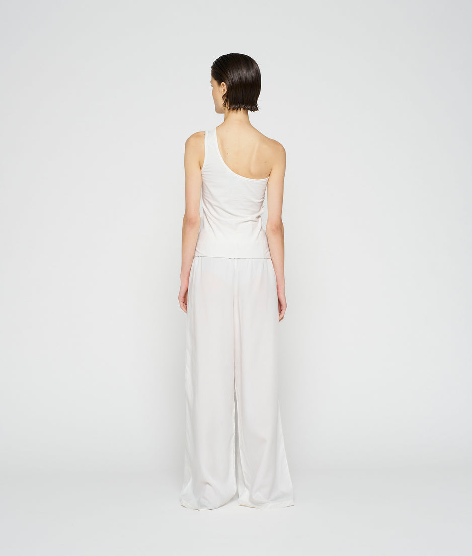 flowy woven pants | ecru