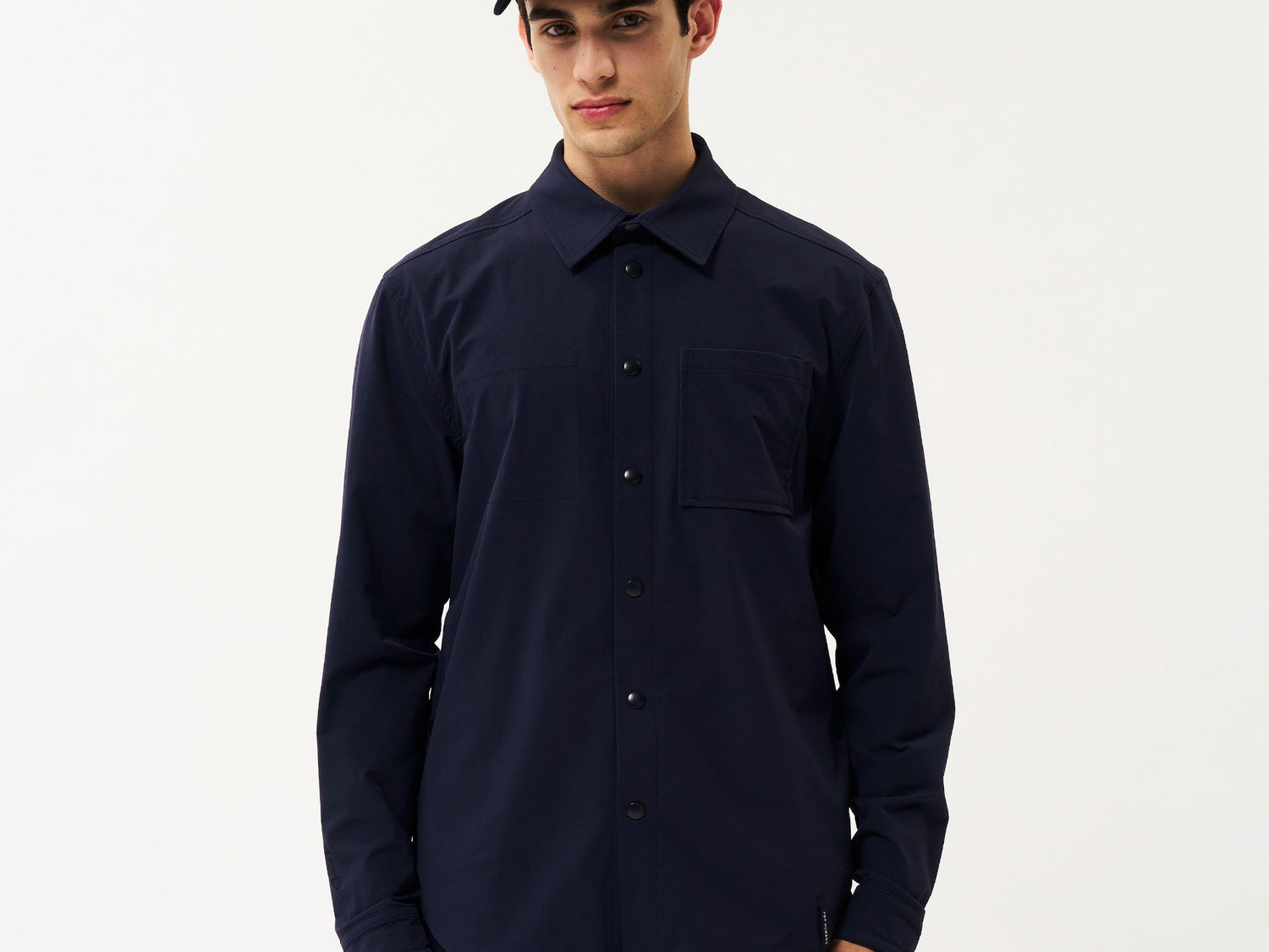 Khai overshirt | dark blue