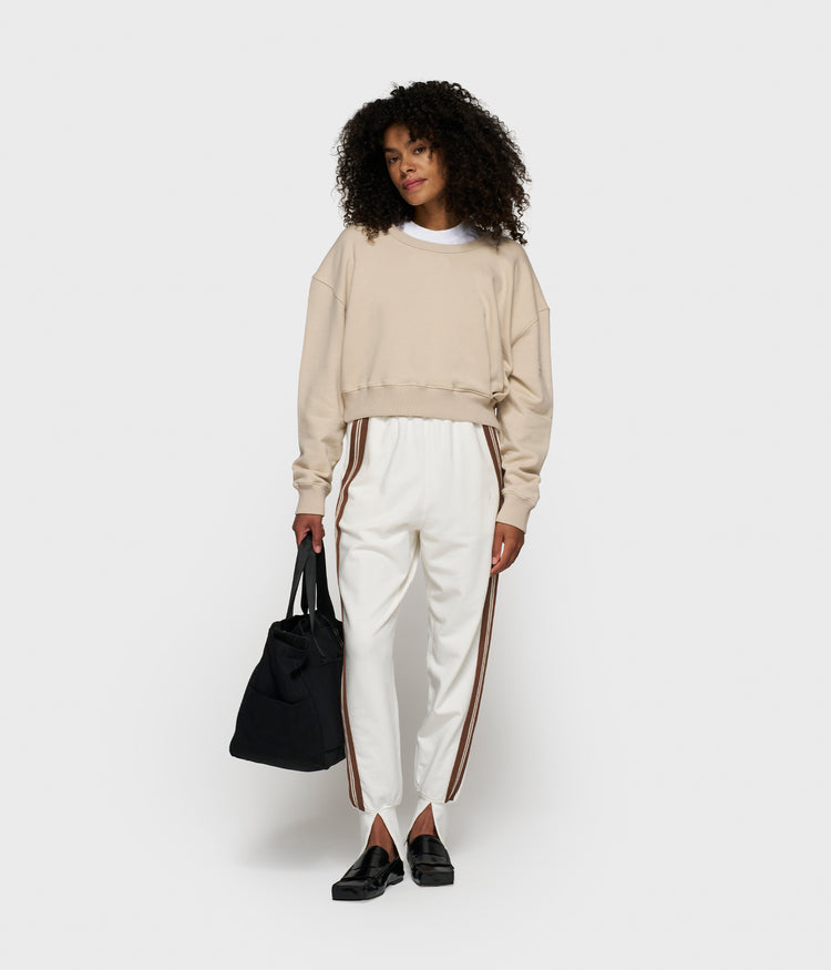 ballet jogger tape | ecru