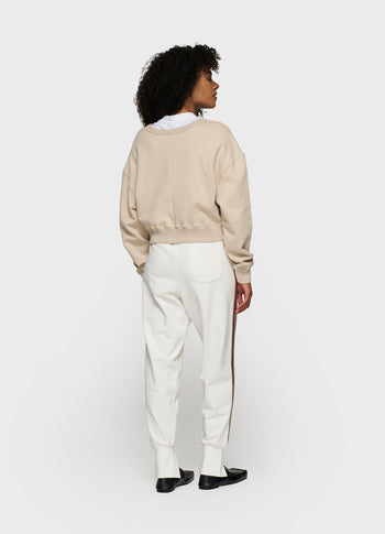 ballet jogger tape | ecru