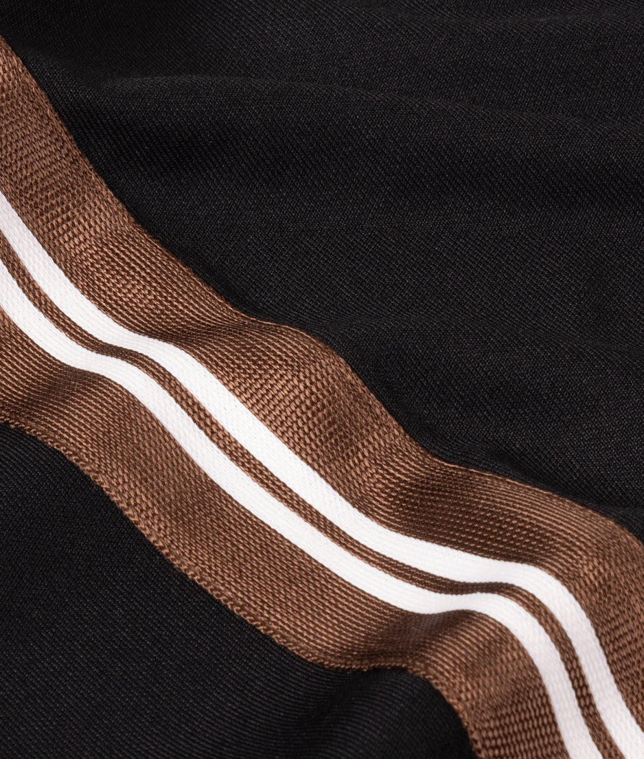 barrel track pants | black