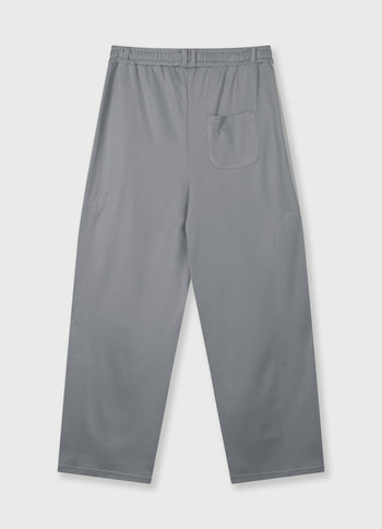 barrel track pants | light graphite