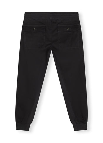 woven pants | grey raven