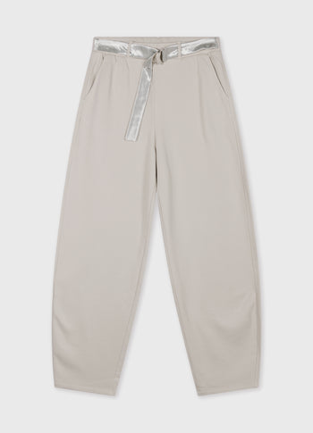 Banana Hose aus Baumwolle | stone