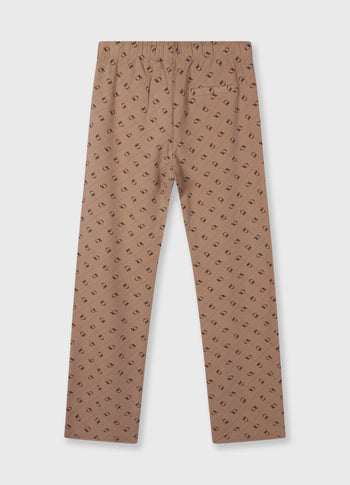 straight jogger monogram | fudge