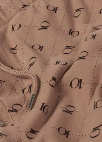 straight jogger monogram | fudge