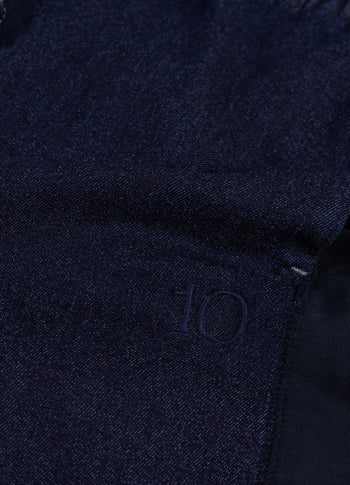 Western Hose Chambray | dark blue