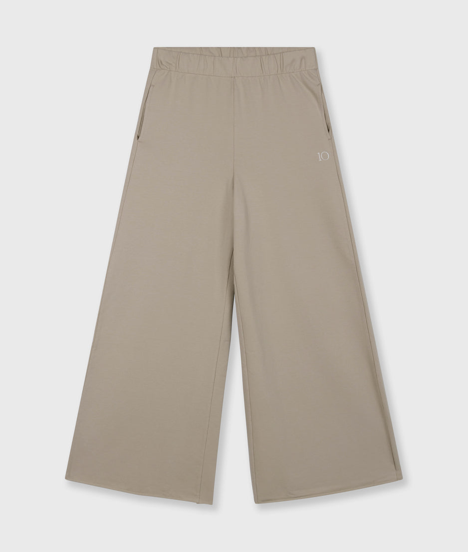silent chique wide jogger | fog