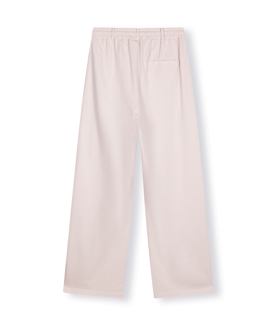 pants washed jersey | pale lilac