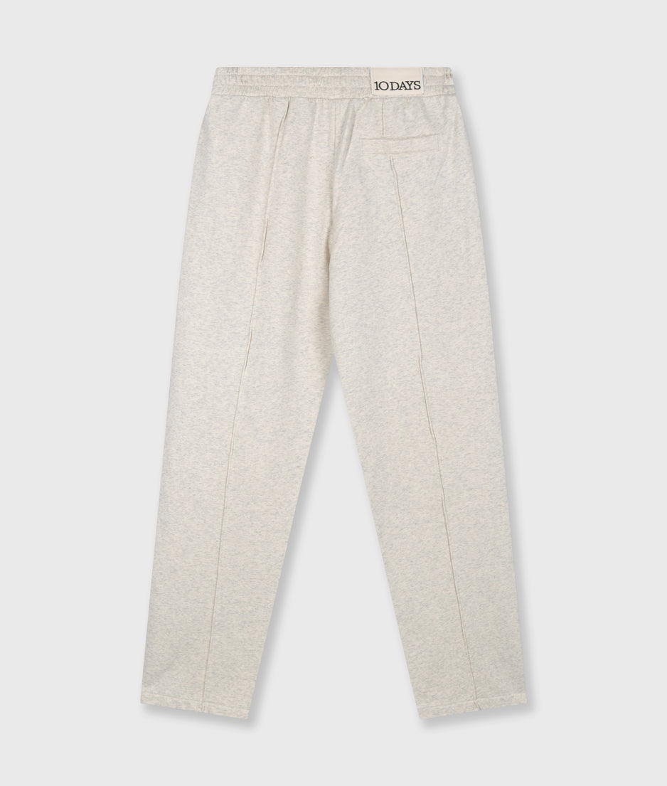 Jogginghose mit Gürtel | soft white melee