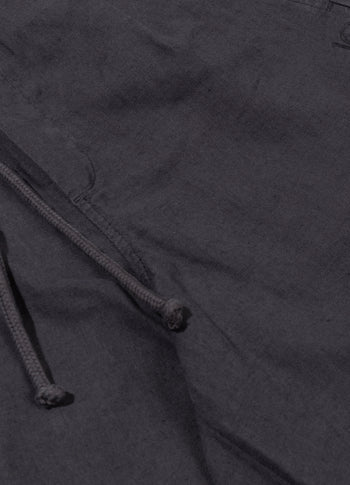 cotton linen pants | steel blue