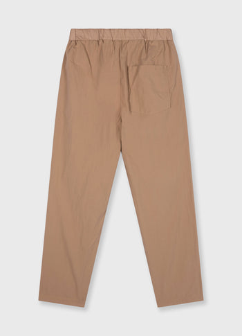 woven jogger | light fudge