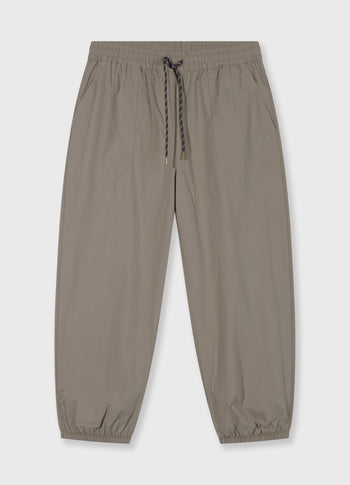 crinkle jogger | fog