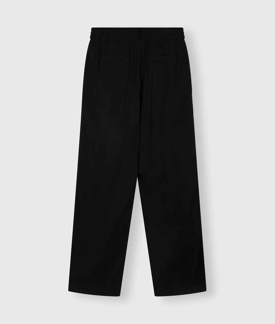 flowy pants lyocell | black
