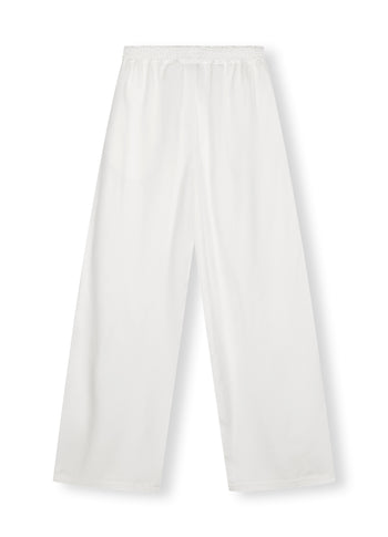 flowy woven pants | ecru