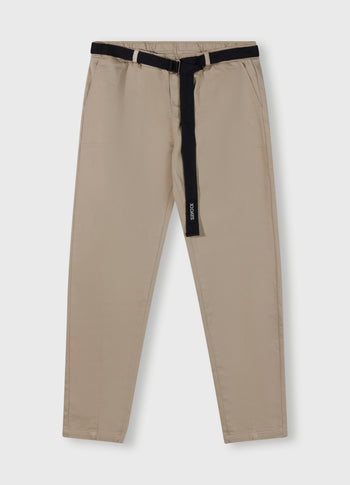 belted pants jog denim | rope