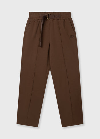 belt jogger | dark truffle