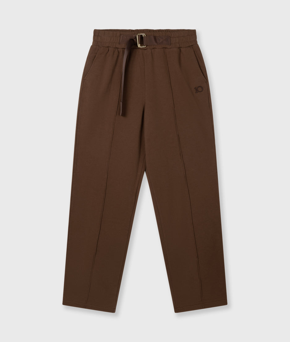 belt jogger | dark truffle