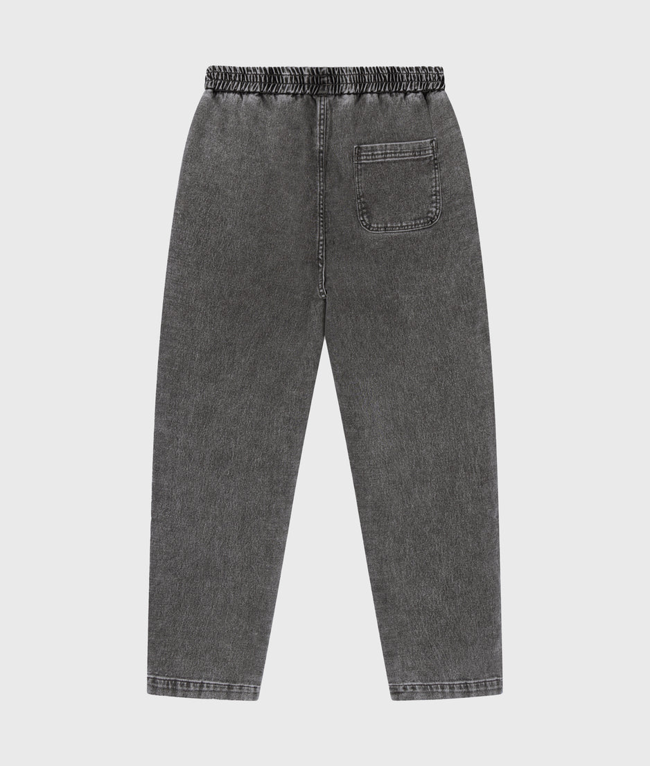 Denim Jogginghose | black