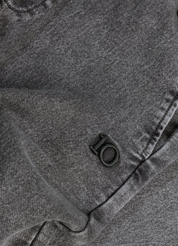 Denim Jogginghose | black