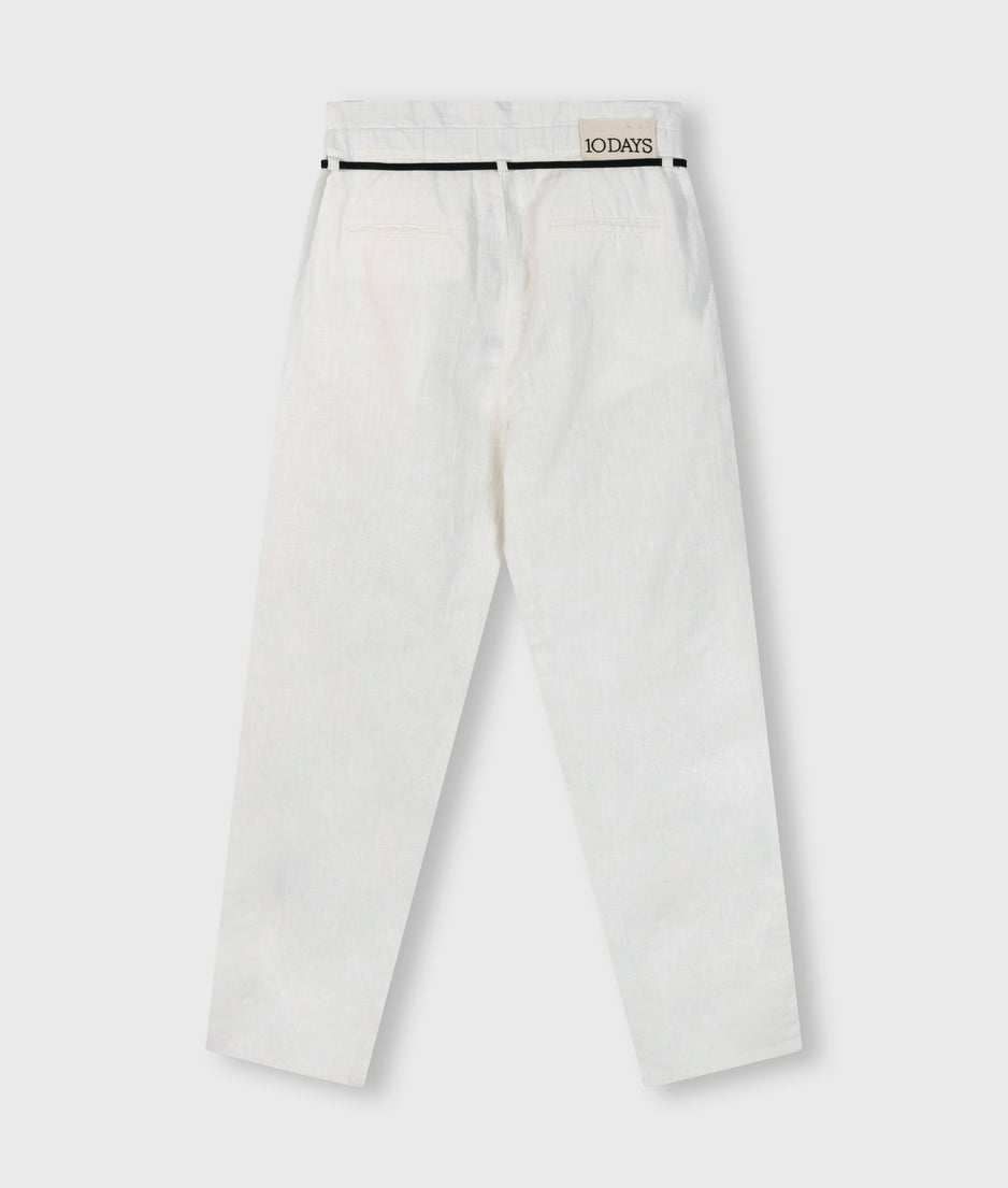 paperbag pants | ecru