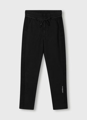paperbag pants | black