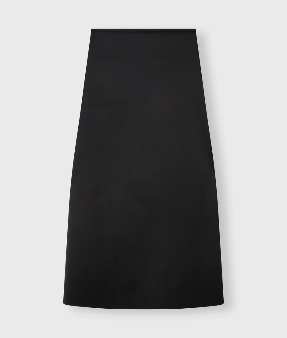 skirt scuba | black