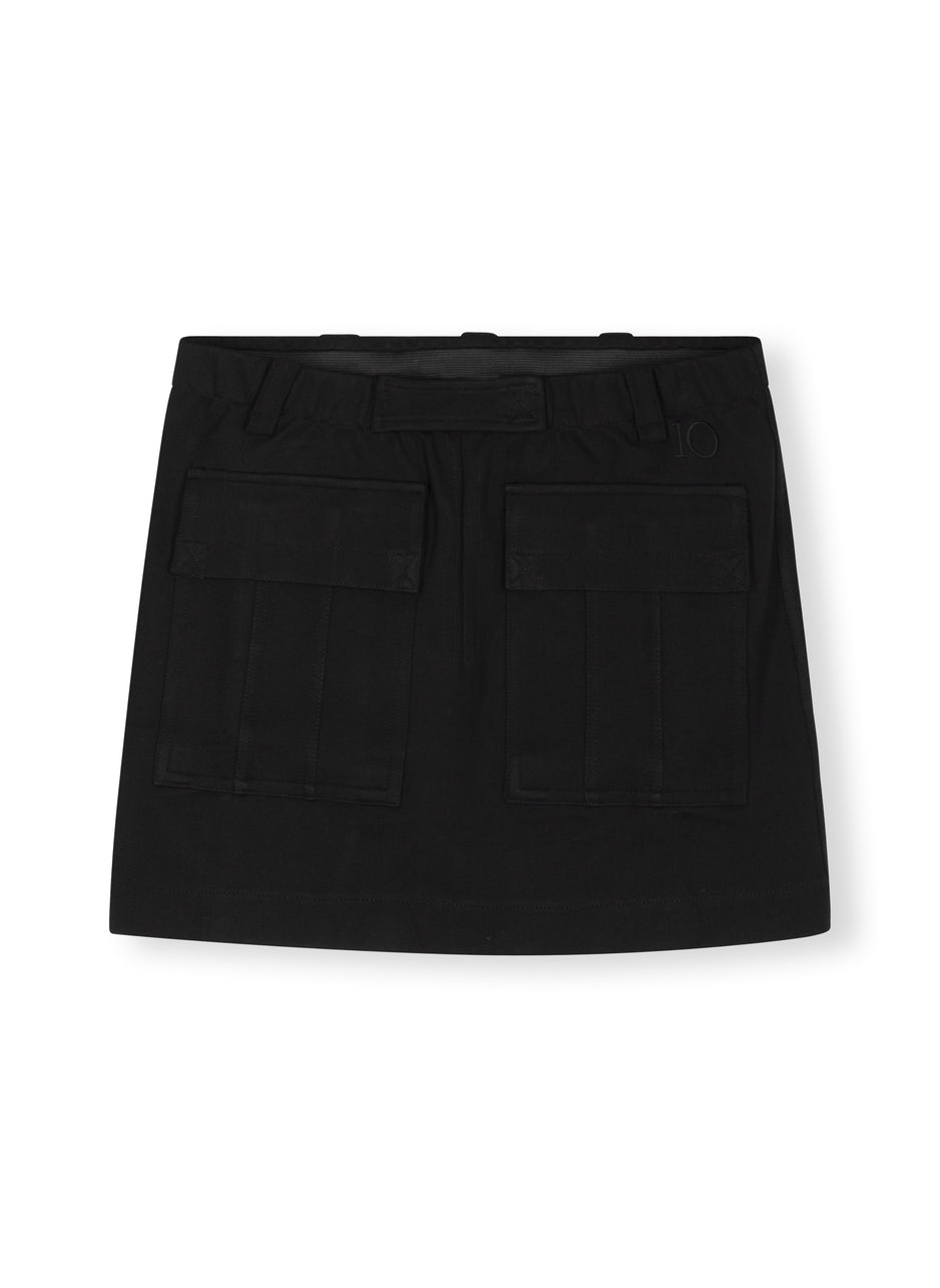 mini skirt punto | black