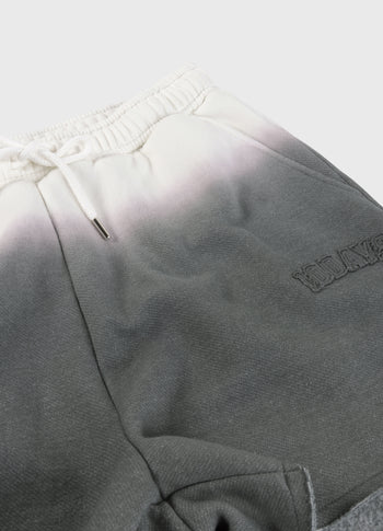 shorts dip dye | mid grey
