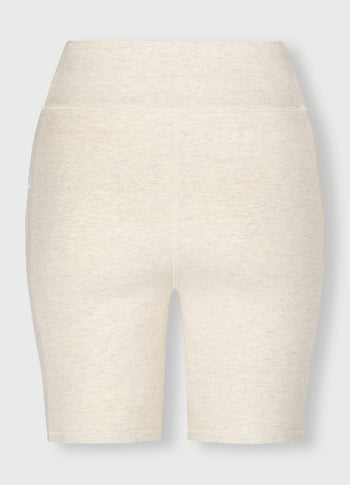 jersey cycling shorts | soft white melee