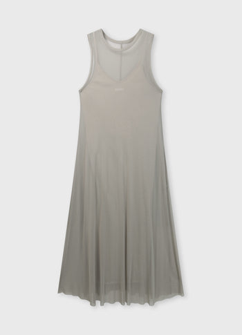 mesh dress | fog
