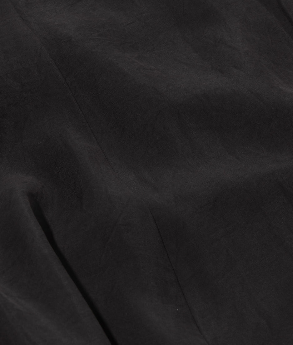 strappy dress modal | black