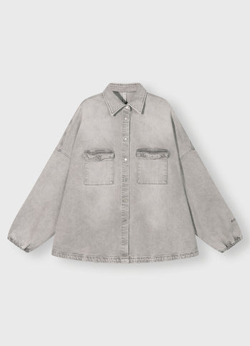 shirt denim | grey wash