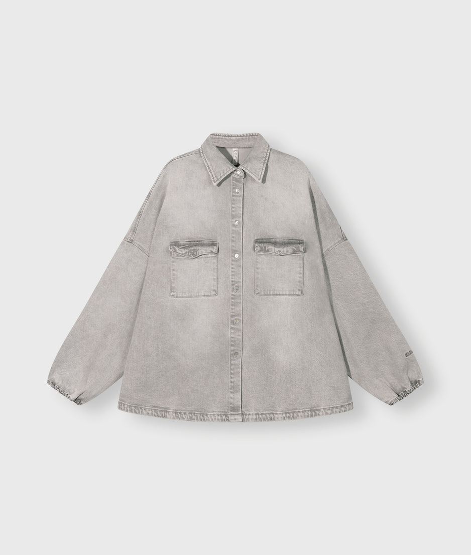 shirt denim | grey wash