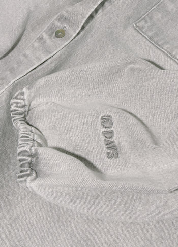 shirt denim | grey wash